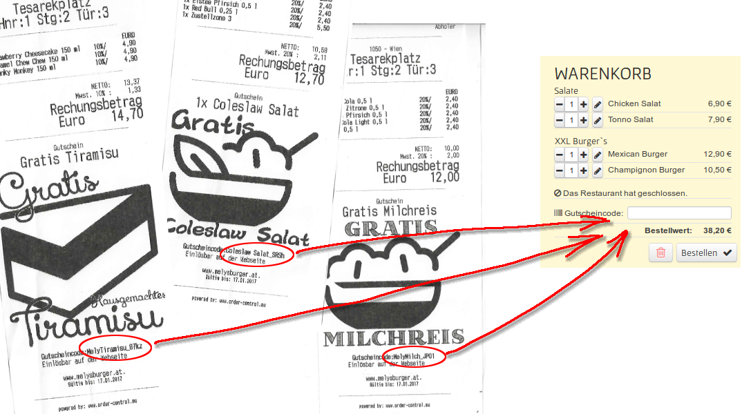 Wie kann ich einen Gutscheine einlösen bei Pizzeria_Danieli 8075-Hart_bei_Graz